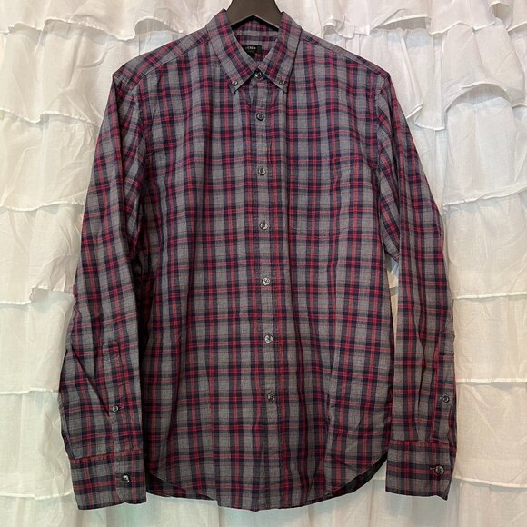 BUNDLE J. Crew Button Down Long Sleeve Shirts - Size Medium - Picture 2 of 16